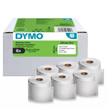 Samolepiaca etiketa do tlačiarne DYMO 2177565 biela vysekávaná 10,2x21 cm