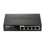 D-Link DES-1005P nemanaged L2 Fast Ethernet (10/100) Power over Ethernet (PoE) čierny