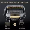 Braun Series 9 Pro+ 9525s mokrý & suchý holiaci strojček fóliový zastrihávač metallic