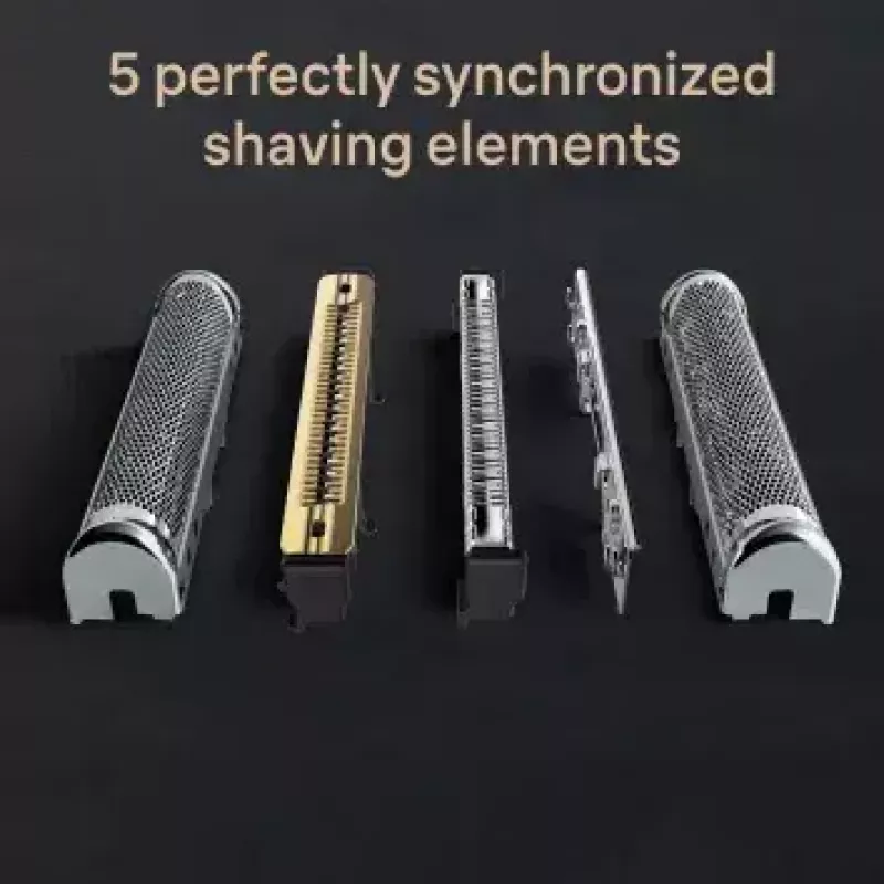 Braun Series 9 Pro+ 9525s mokrý & suchý holiaci strojček fóliový zastrihávač metallic