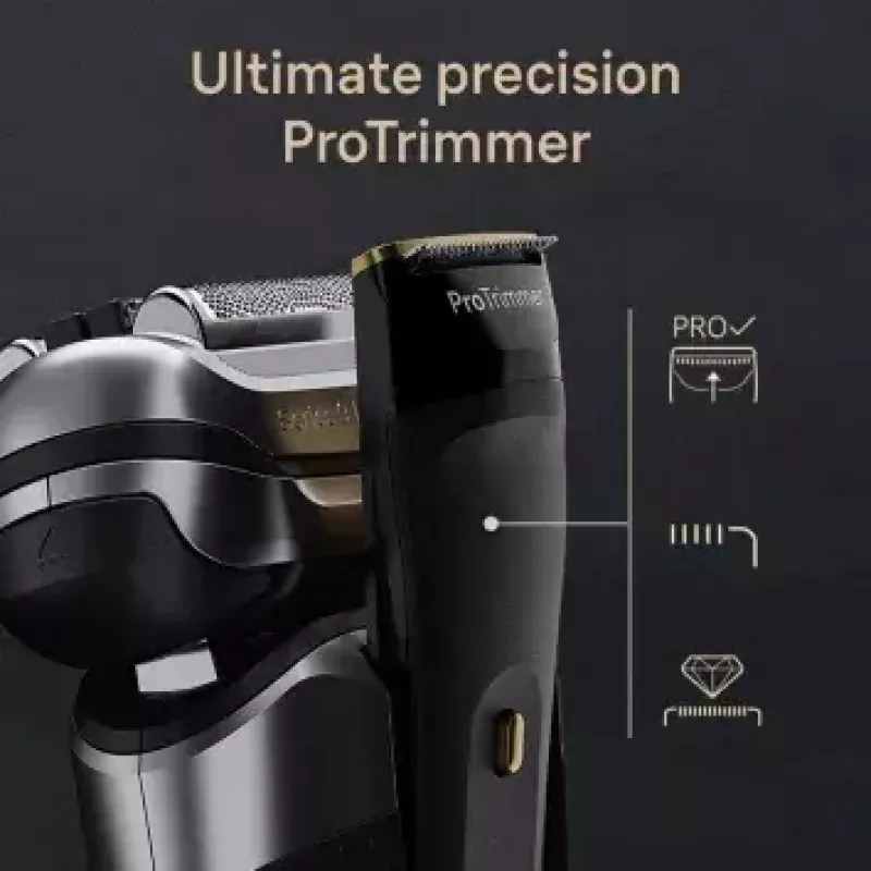 Braun Series 9 Pro+ 9525s mokrý & suchý holiaci strojček fóliový zastrihávač metallic