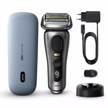 Braun Series 9 Pro+ 9525s mokrý & suchý holiaci strojček fóliový zastrihávač metallic
