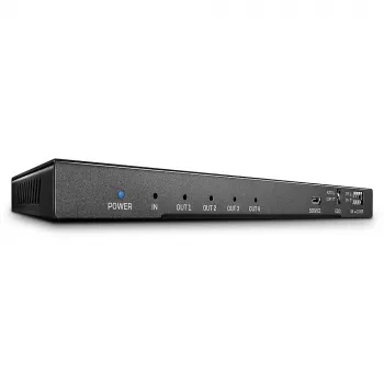 Lindy 4-port HDMI 18G splitter so zvukom a downscalingom