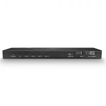 Lindy 4-port HDMI 18G splitter so zvukom a downscalingom