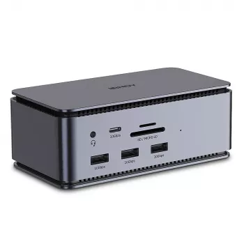Lindy DST-Pro USB4, USB-C dokovacia stanica pre notebook