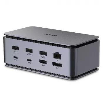 Lindy DST-Pro USB4, USB-C dokovacia stanica pre notebook