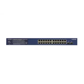 NETGEAR GS724TP-300EUS sieťový switch Managed L2/L3/L4 Gigabit Ethernet (10/100/1000) Power over Ethernet (PoE) modrý