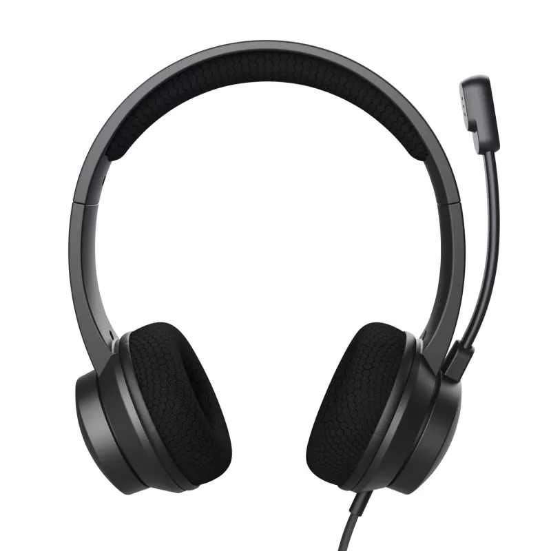 Trust HS-260 headset káblový s nákrčníkom kancelária/call centrum USB Type-A čierny