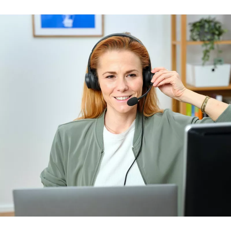 Trust HS-260 headset káblový s nákrčníkom kancelária/call centrum USB Type-A čierny
