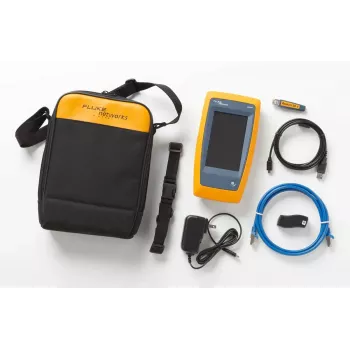 Tester krútenej dvojlinky Fluke LIQ-100 s podporou RJ-45/USB, max. dĺžka 305 m, 6400-mAh Li-Ion batéria