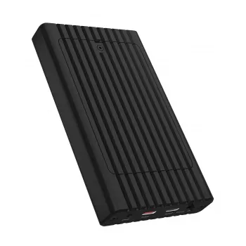 ICY BOX IB-2817MCL-C31 puzdro na SSD čierne M.2 USB napájané