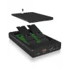 ICY BOX IB-2817MCL-C31 puzdro na SSD čierne M.2 USB napájané