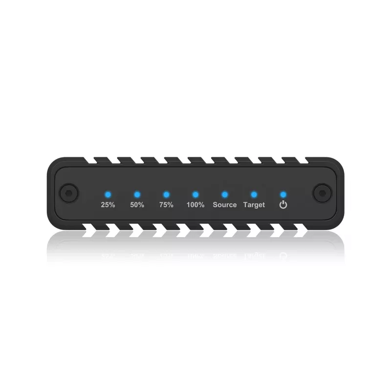 ICY BOX IB-2817MCL-C31 puzdro na SSD čierne M.2 USB napájané