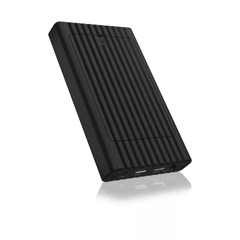 ICY BOX IB-2817MCL-C31 puzdro na SSD čierne M.2 USB napájané