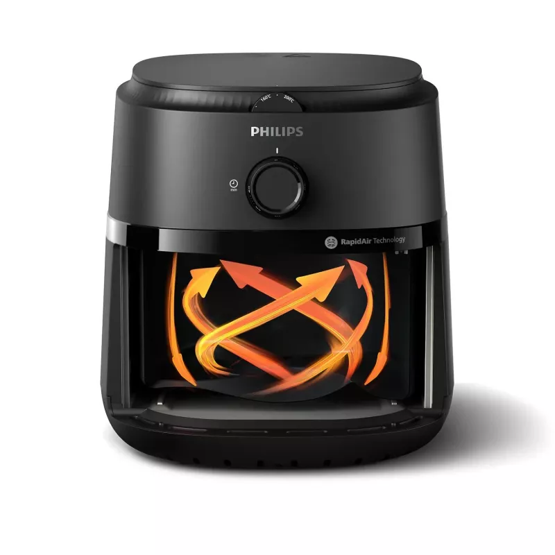 Philips 1000 series NA120/00 fritéza samostatná 4,2 L stojanová 1500 W teplovzdušná fritéza čierna