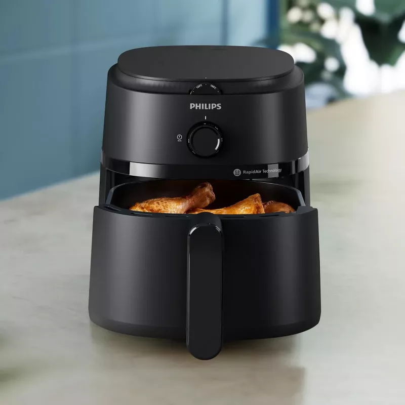 Philips 1000 series NA120/00 fritéza samostatná 4,2 L stojanová 1500 W teplovzdušná fritéza čierna
