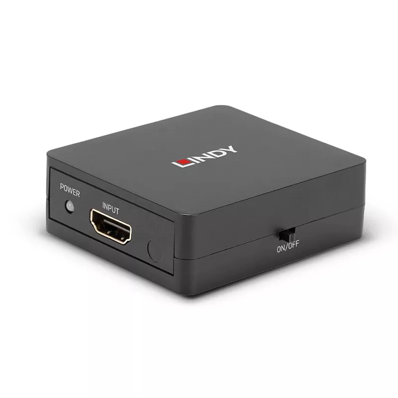 Lindy 2-portový HDMI 18G rozbočovač, kompaktný