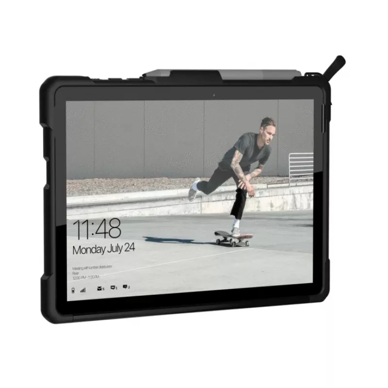 URBAN ARMOR GEAR pevné puzdro Surface Go Metropolis čierne