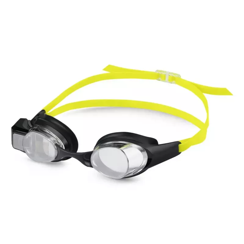Plavecké okuliare Form Smart Swim 2 — unisex, čierny rám, čierne sklá