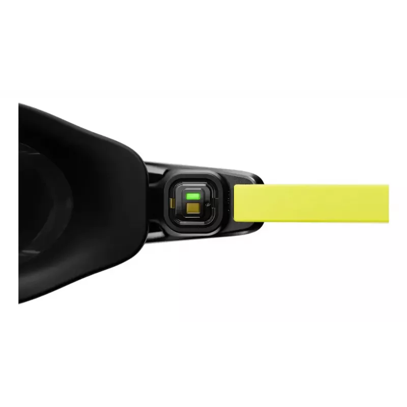 Plavecké okuliare Form Smart Swim 2 — unisex, čierny rám, čierne sklá