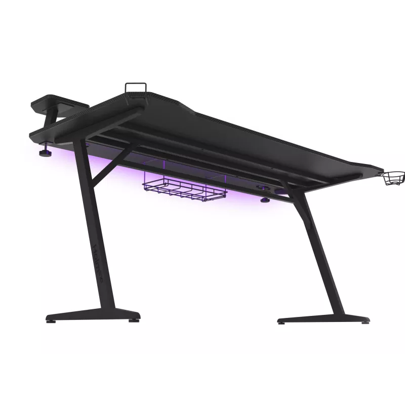 GENESIS Holm 510 RGB herný stôl, čierny