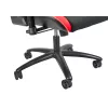 GENESIS SX77 PC herná stolička čalúnené sedadlo čierna, červená