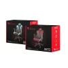 GENESIS SX77 PC herná stolička čalúnené sedadlo čierna, červená