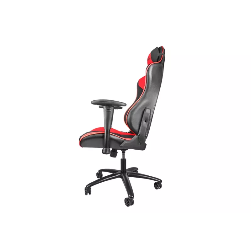 GENESIS SX77 PC herná stolička čalúnené sedadlo čierna, červená