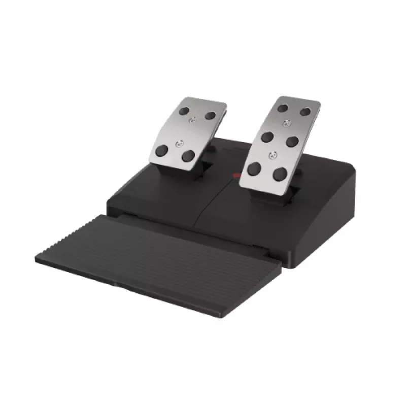 GENESIS Seaborg 400 čierna, strieborná USB volant + pedále Nintendo Switch, PC, PlayStation 4, Playstation 3, Xbox 360, Xbox One, Xbox One S, Xbox One X