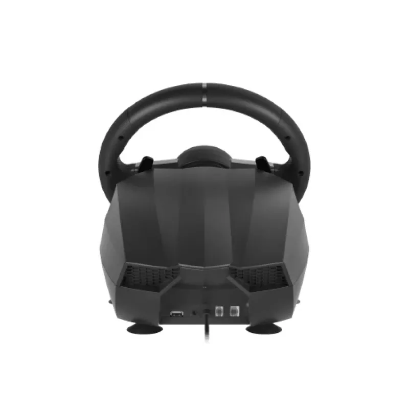 GENESIS Seaborg 400 čierna, strieborná USB volant + pedále Nintendo Switch, PC, PlayStation 4, Playstation 3, Xbox 360, Xbox One, Xbox One S, Xbox One X