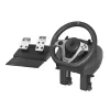 GENESIS Seaborg 400 čierna, strieborná USB volant + pedále Nintendo Switch, PC, PlayStation 4, Playstation 3, Xbox 360, Xbox One, Xbox One S, Xbox One X