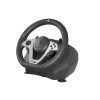 GENESIS Seaborg 400 čierna, strieborná USB volant + pedále Nintendo Switch, PC, PlayStation 4, Playstation 3, Xbox 360, Xbox One, Xbox One S, Xbox One X