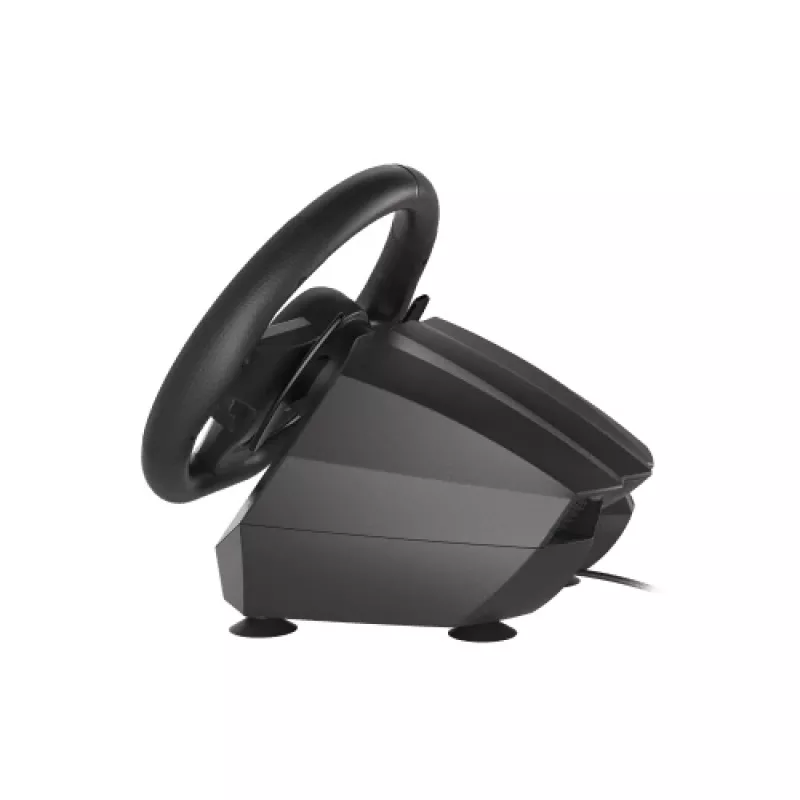 GENESIS Seaborg 400 čierna, strieborná USB volant + pedále Nintendo Switch, PC, PlayStation 4, Playstation 3, Xbox 360, Xbox One, Xbox One S, Xbox One X
