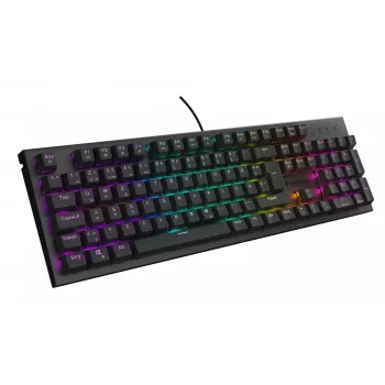 GENESIS Thor 303 herná klávesnica USB QWERTZ nemecká čierna mechanická RGB