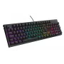 GENESIS Thor 303 herná klávesnica USB QWERTZ nemecká čierna mechanická RGB