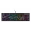 GENESIS Thor 303 herná klávesnica USB QWERTZ nemecká čierna mechanická RGB