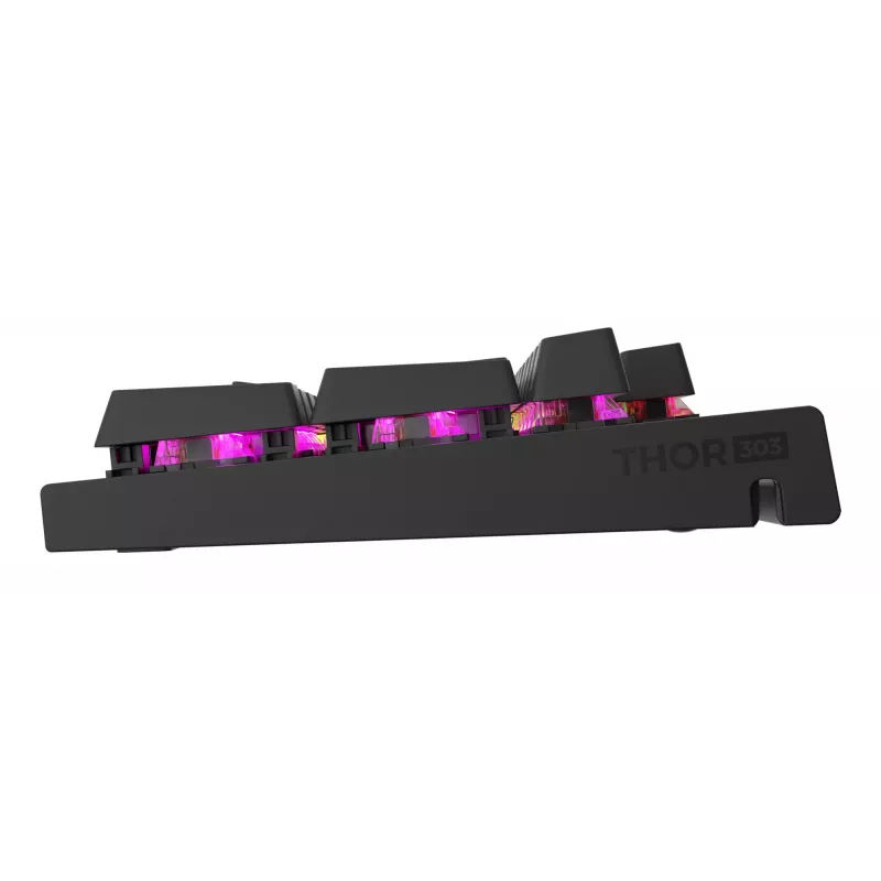 GENESIS Thor 303 herná klávesnica USB QWERTZ nemecká čierna mechanická RGB