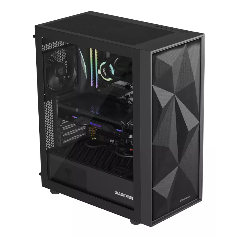 GENESIS Diaxid 605F Midi Tower čierna