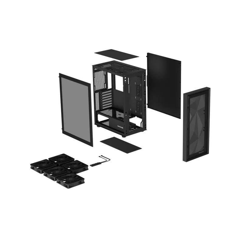 GENESIS Diaxid 605F Midi Tower čierna