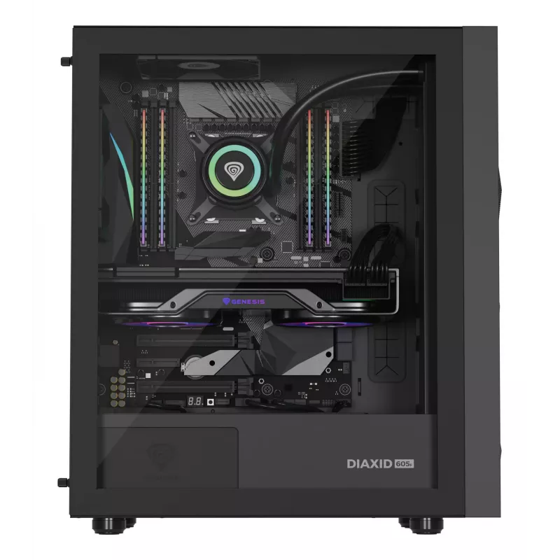 GENESIS Diaxid 605F Midi Tower čierna