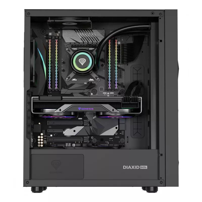 GENESIS Diaxid 605F Midi Tower čierna