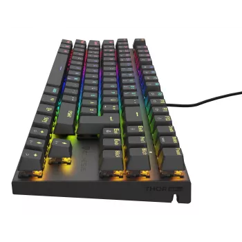 GENESIS Thor 303 TKL klávesnica herná USB QWERTZ nemecká čierna