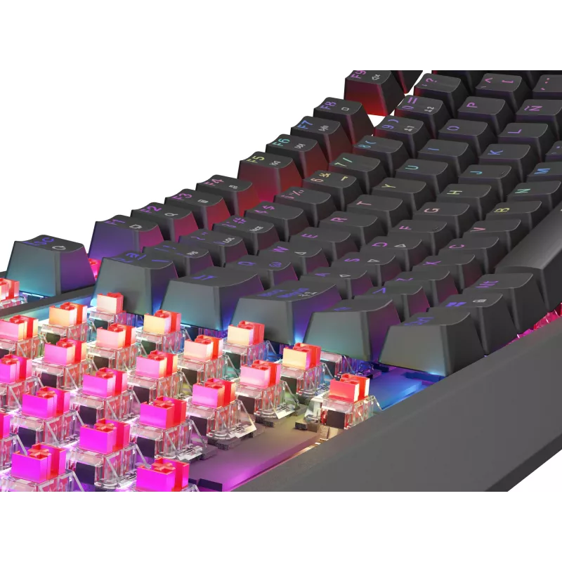 GENESIS Thor 230 TKL klávesnica herná USB QWERTY španielska čierna