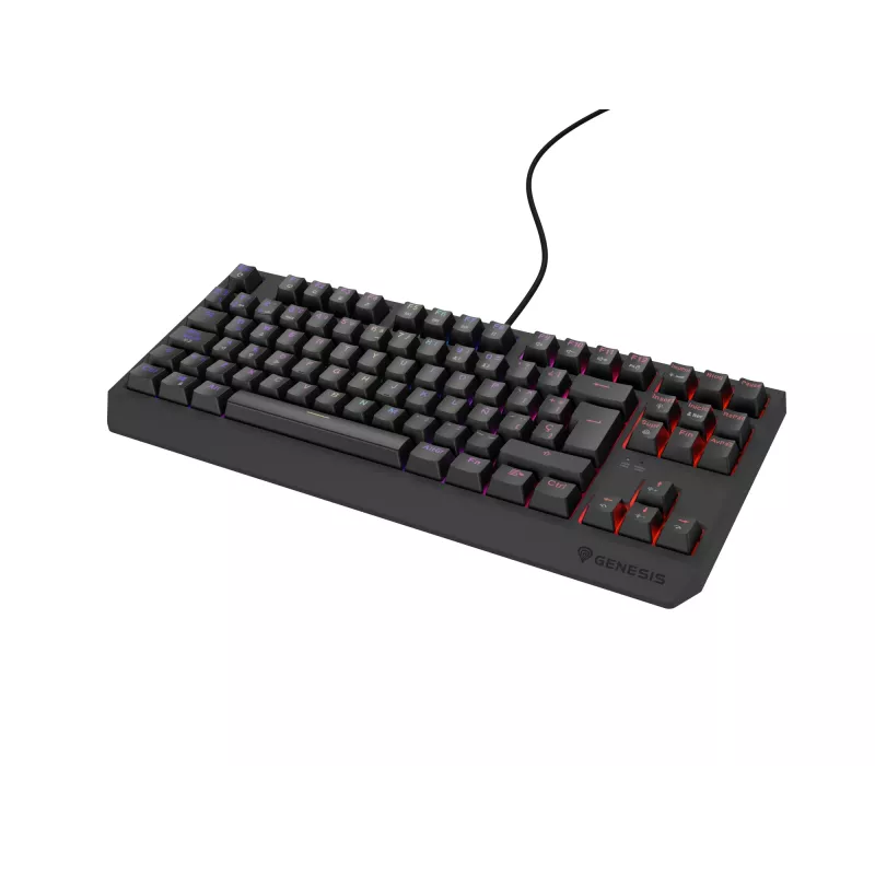 GENESIS Thor 230 TKL klávesnica herná USB QWERTY španielska čierna