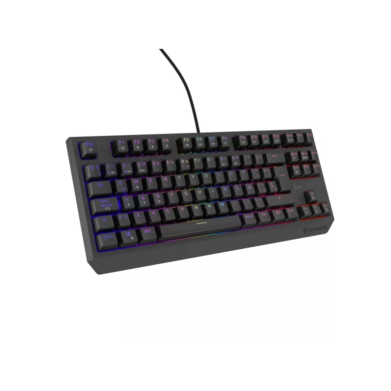 GENESIS Thor 230 TKL klávesnica herná USB QWERTY španielska čierna
