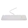 GENESIS Thor 230 TKL klávesnica herná USB QWERTY US-anglická biela