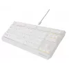 GENESIS Thor 230 TKL klávesnica herná USB QWERTY US-anglická biela