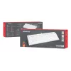 GENESIS NKG-2300 klávesnica univerzálna USB QWERTY anglická biela
