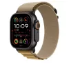 APPLE 49 mm Tan Alpine Loop – malý – čierny titanium povrch