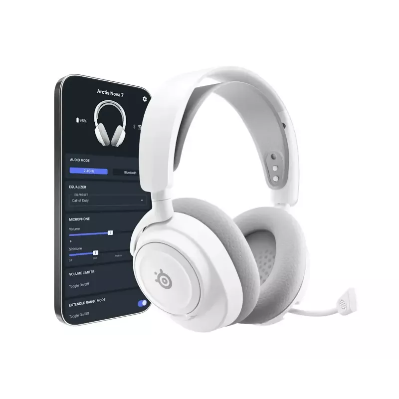 SteelSeries Arctis Nova 7 Gen 2 61731 náhlavná súprava, biela